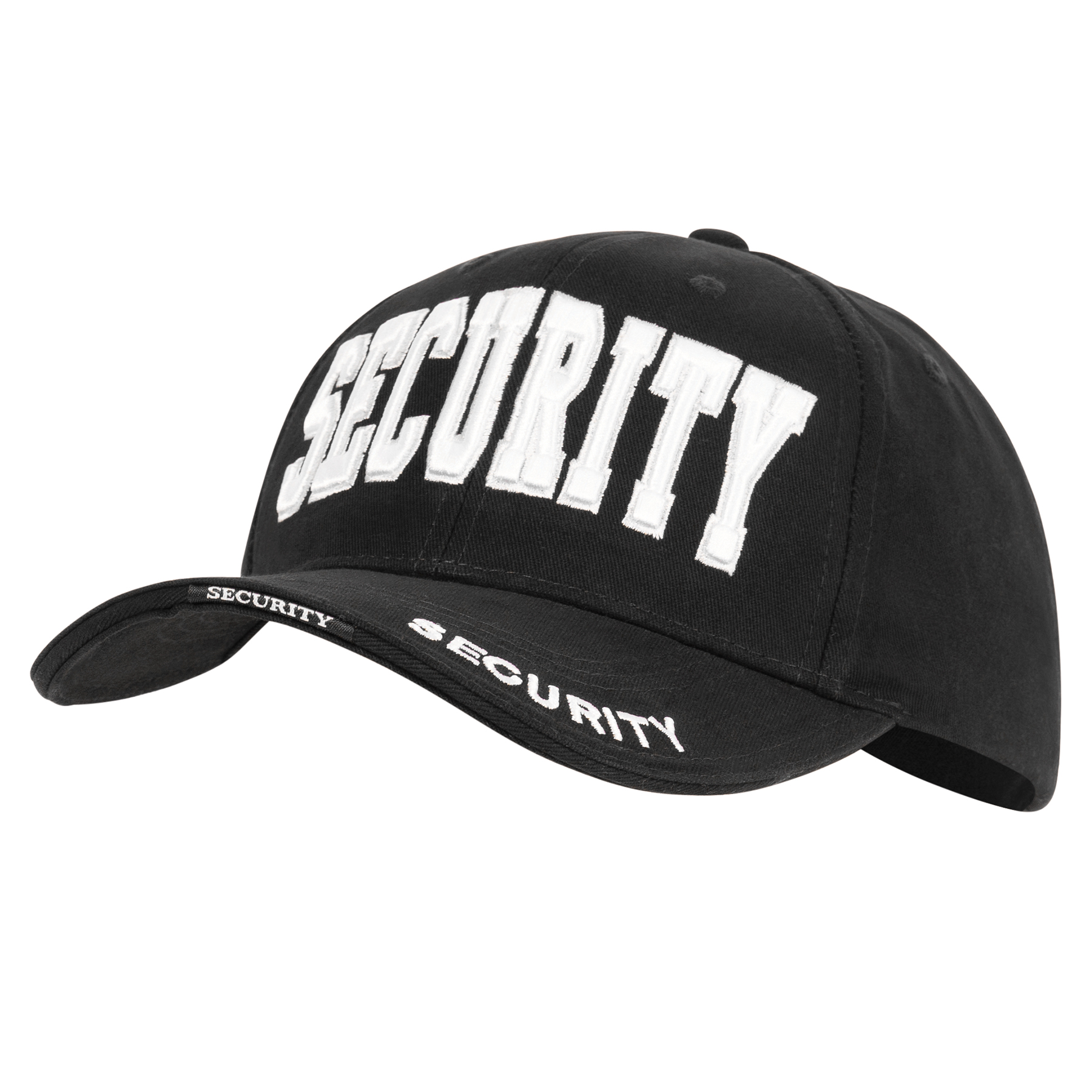 Rothco Rothco Security Deluxe Low Profile Cap - Black - White