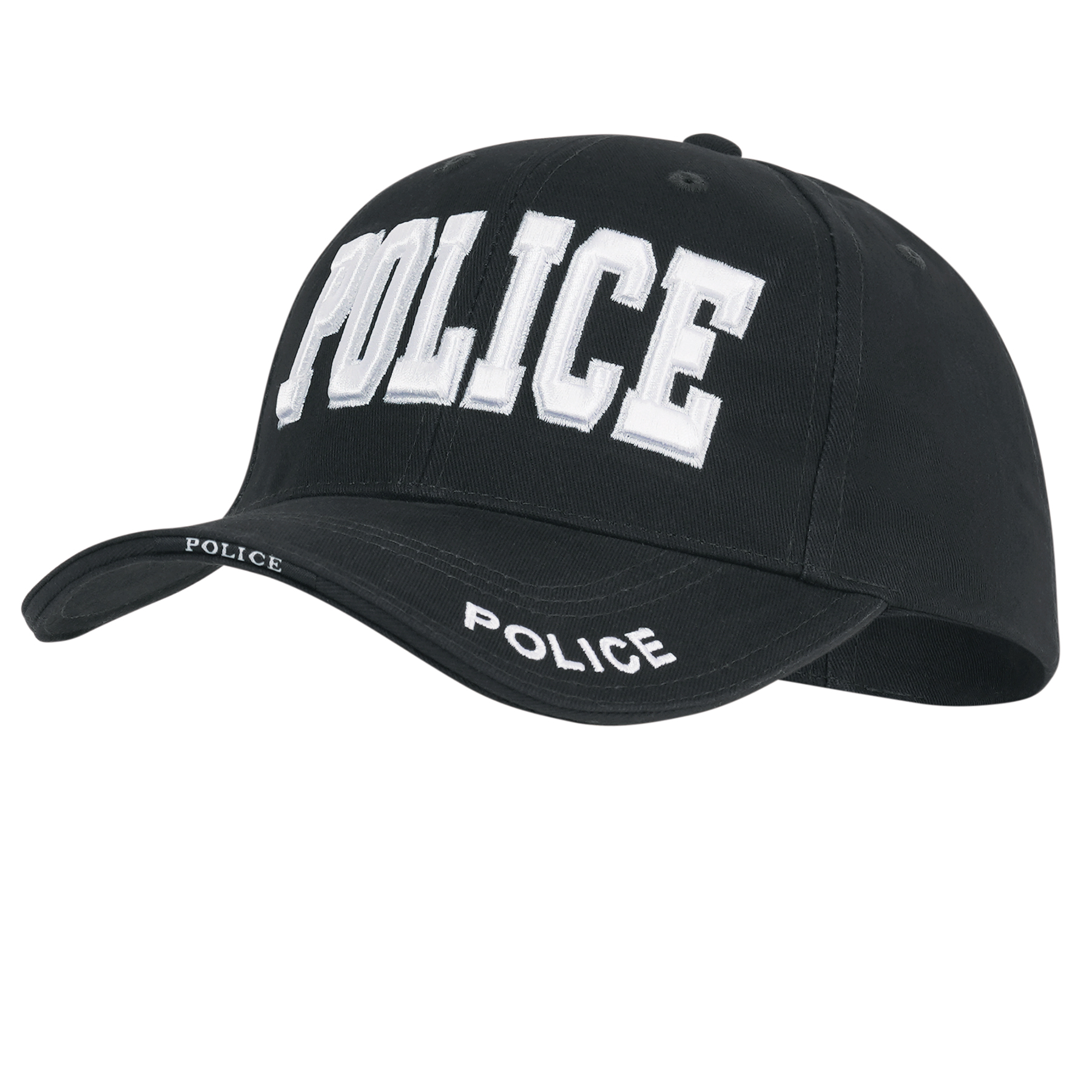 Rothco Rothco Deluxe Police Low Profile Cap - Black