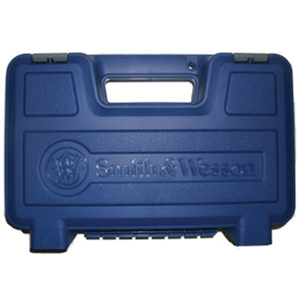 Smith & Wesson 12.65" x 3.25" x 8.75" Small Handgun Case, Blue - Smith & Wesson