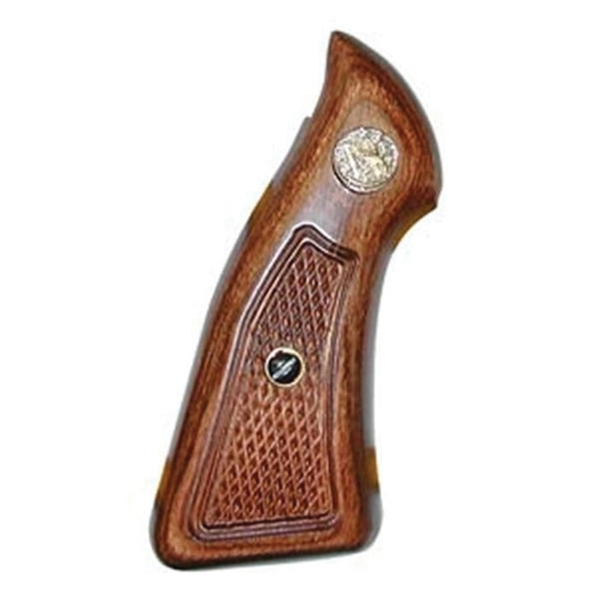 Smith & Wesson Square Service Dymondwood Grip Fits Smith & Wesson J-Frame, Brown - Smith & Wesson