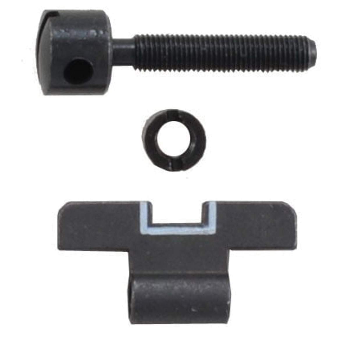 Smith & Wesson 0.16" Rear Sight Blade Kit Fits K-Frame/L-Frame/N-Frame, White - Smith & Wesson