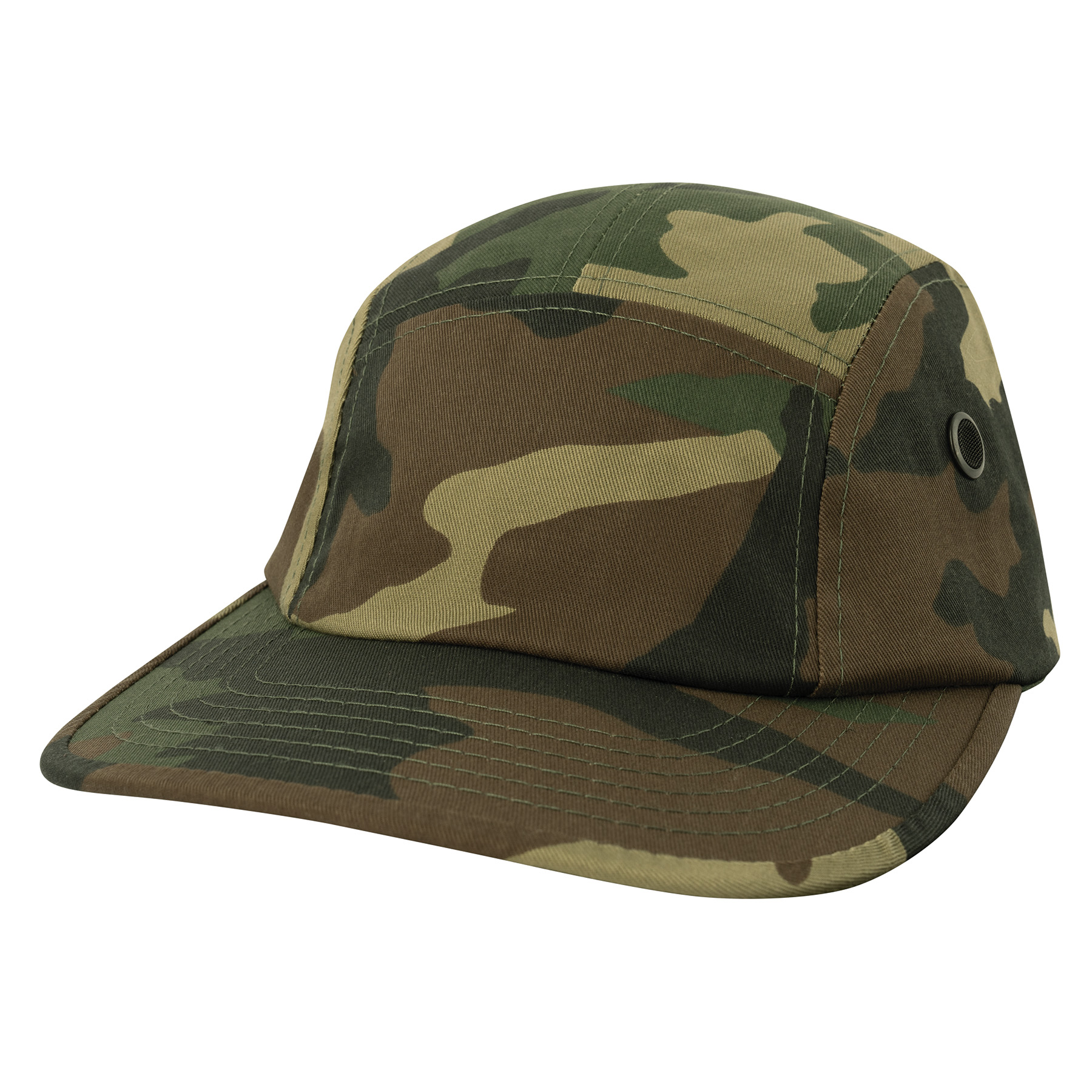 Rothco Rothco 5 Panel Street Cap - Woodland Camo