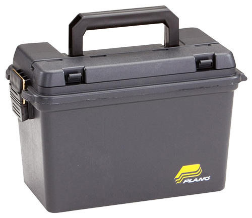 Plano Synergy Water-Resistant Portable Element-Proof Field Ammo Box, Black - 161298 - Plano Synergy