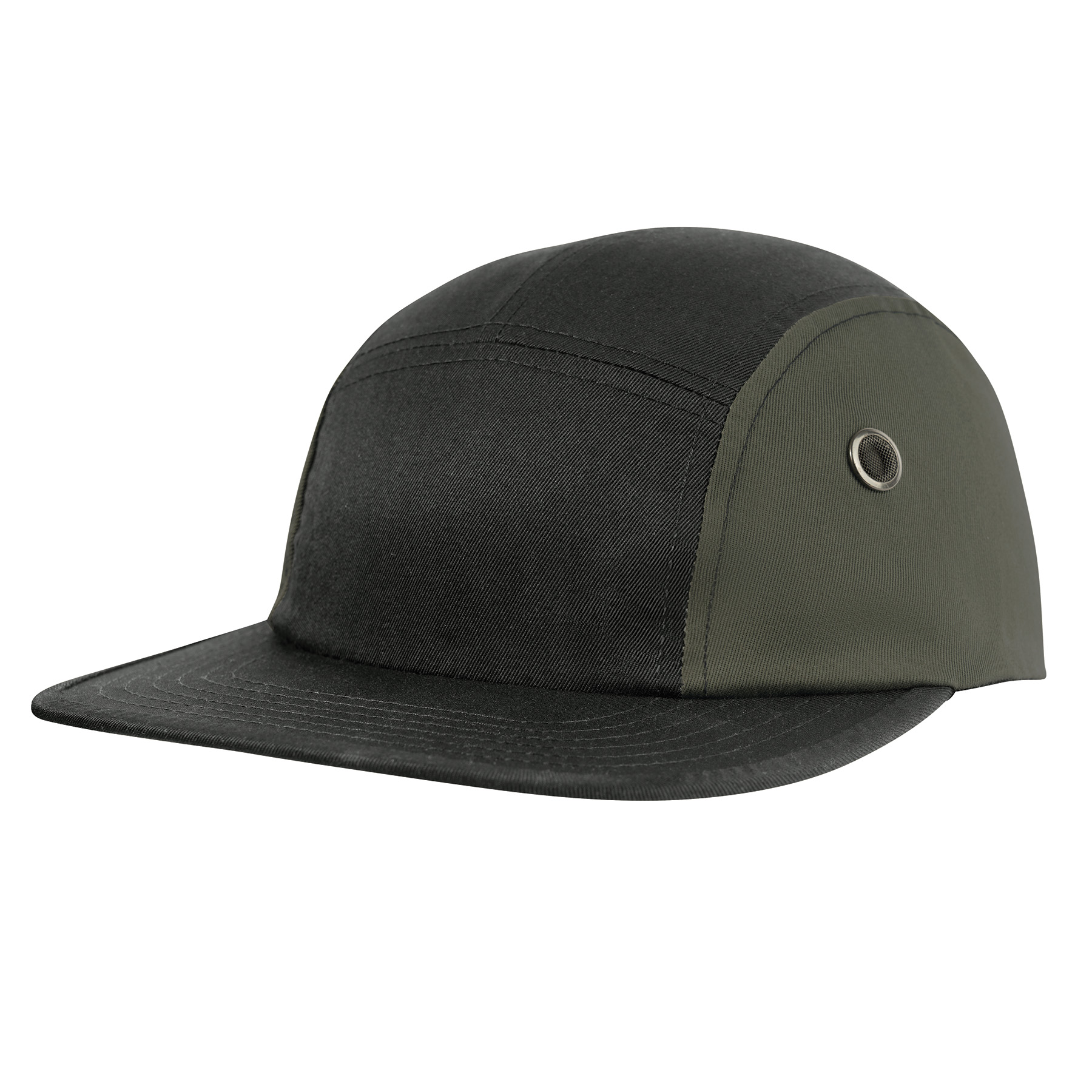 Rothco Rothco 5 Panel Street Cap - Olive Drab - Black