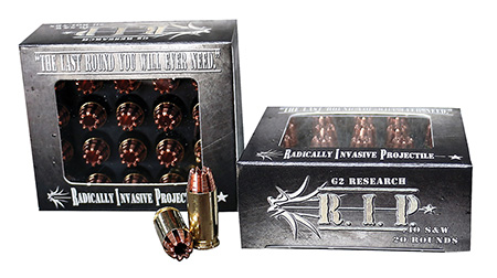 G2 Research 40 S&W RIP Ammunition 20rds - G2RRIP40