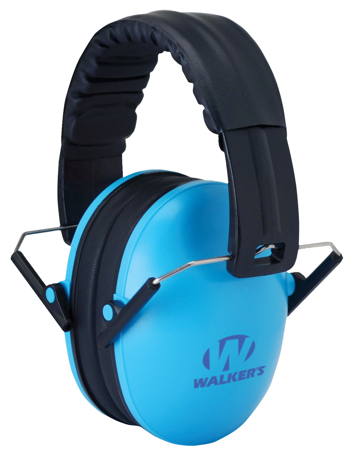 Walkers Game Ear 23 dB Over the Head Folding Muff, Blue - GWPFKDMBL - Walkers Game Ear