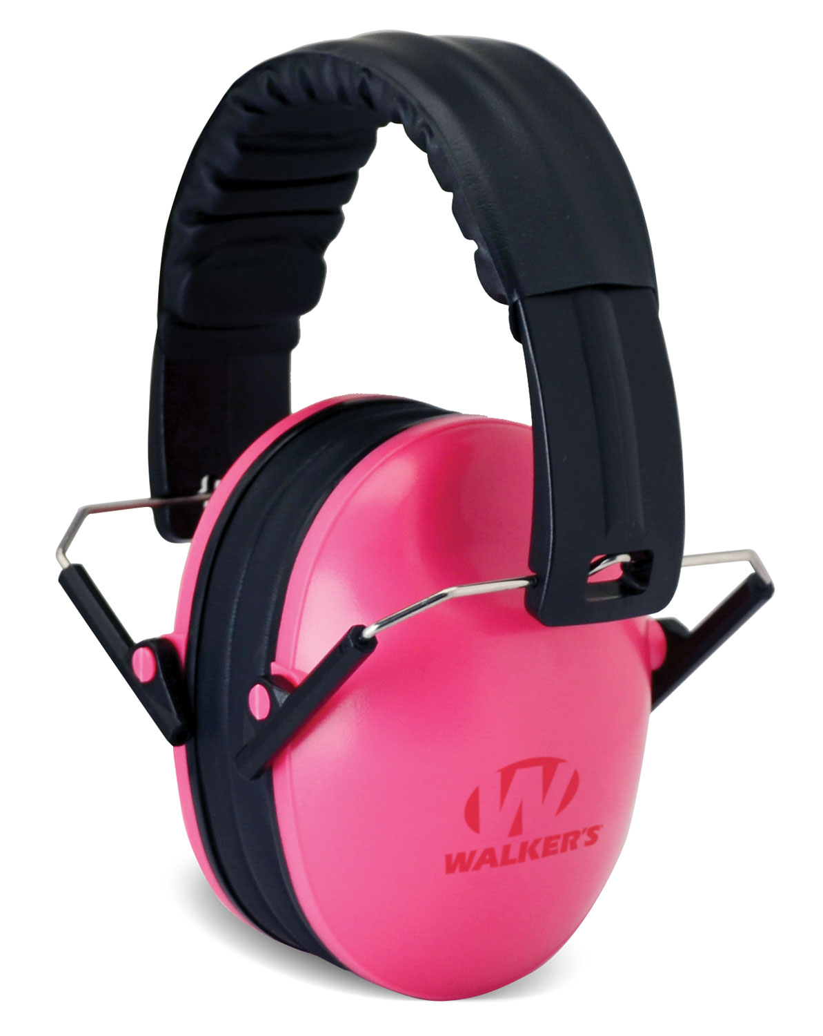 Walkers Game Ear 23 dB Over the Head Folding Muff, Pink - GWPFKDMPK - Walkers Game Ear