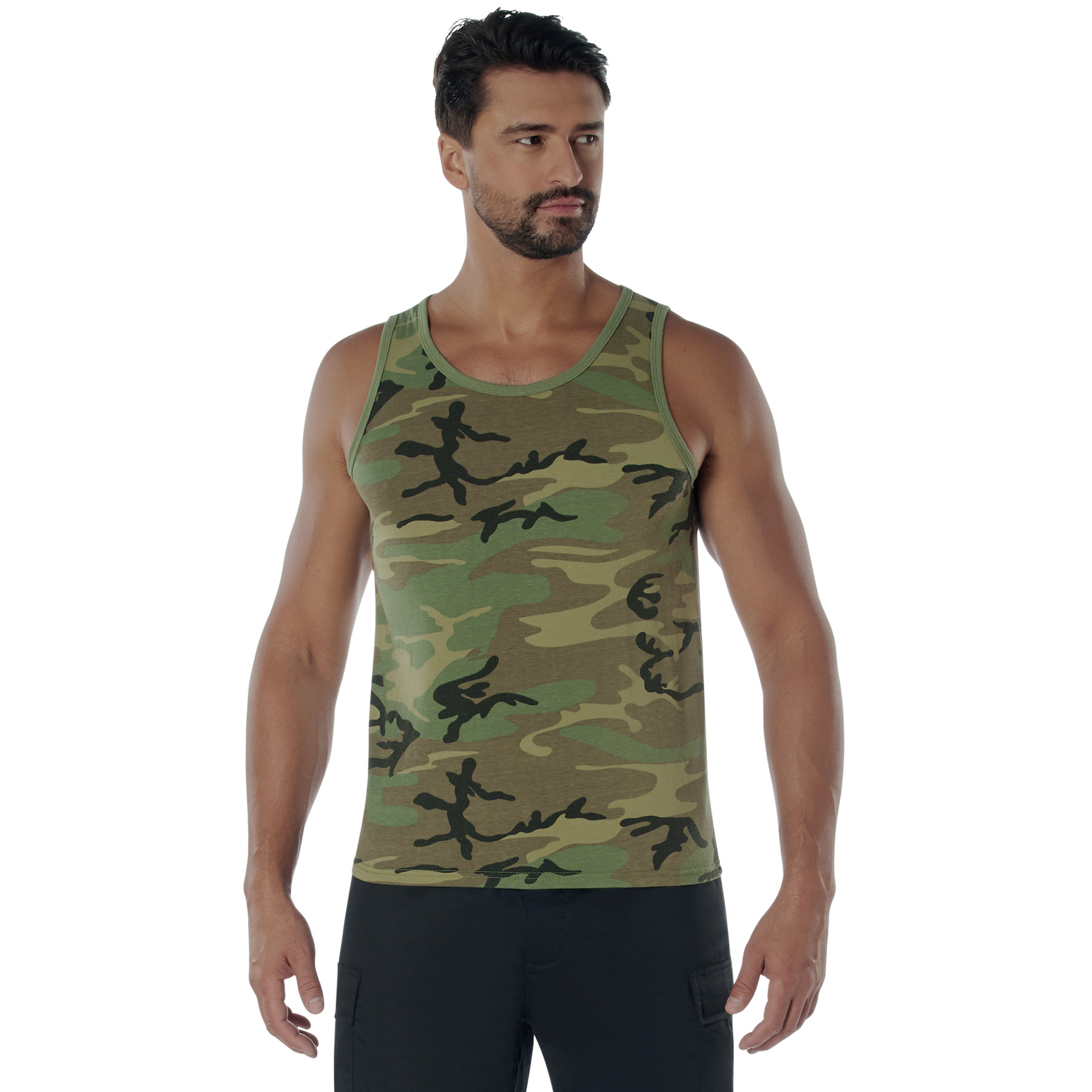 Rothco Rothco Vintage Woodland Camo Tank Top - Medium