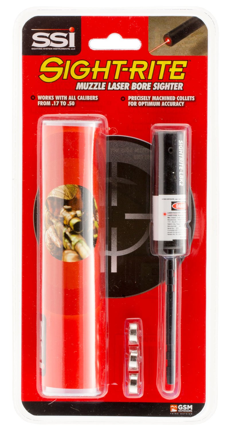Shooting Made Easy Sight-Rite Laser Bore Sight, 17 to 50 Cal - XSI-LBK2 - Shooting Made Easy