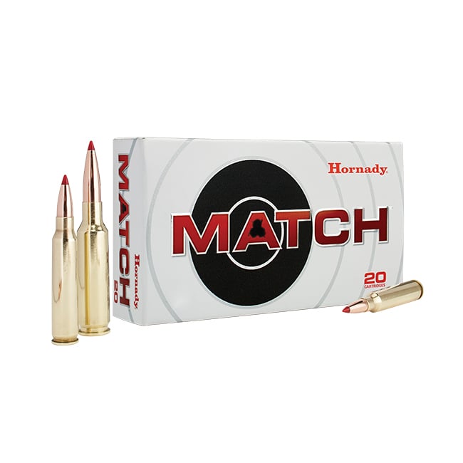 Hornady 6.5 Creedmoor 120gr ELD Match Ammunition, 20rds - 81491 - Hornady