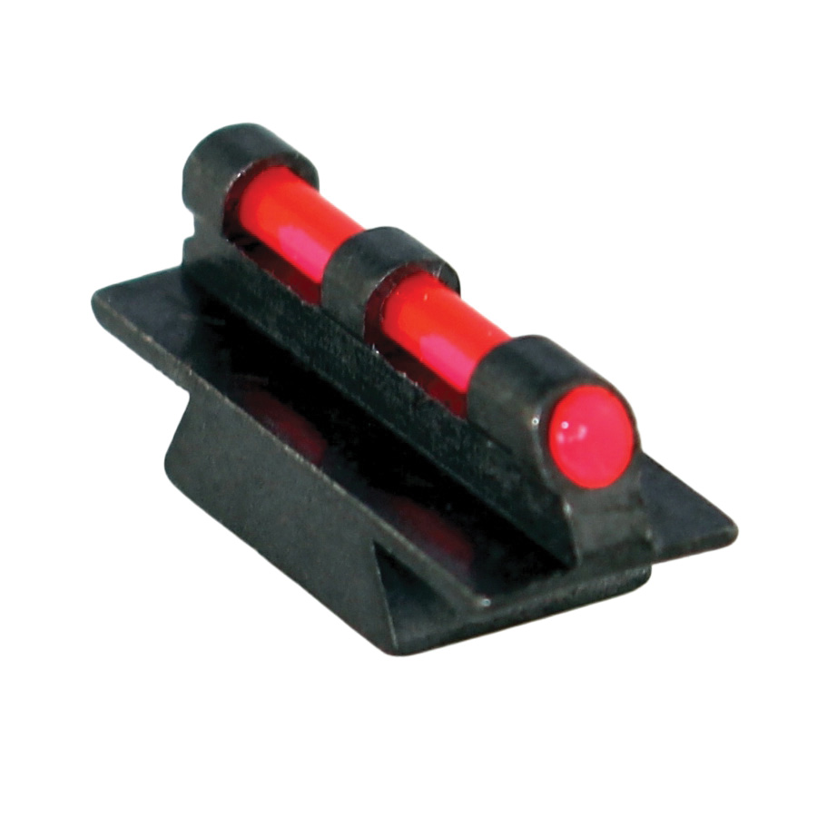 Williams Gun Sight Narrow Width Fiber Optic Sight Front, Red