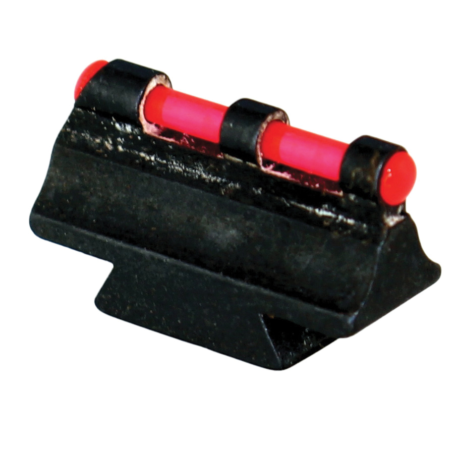 Williams Gun Sight Narrow Width Fiber Optic Sight Front, Red