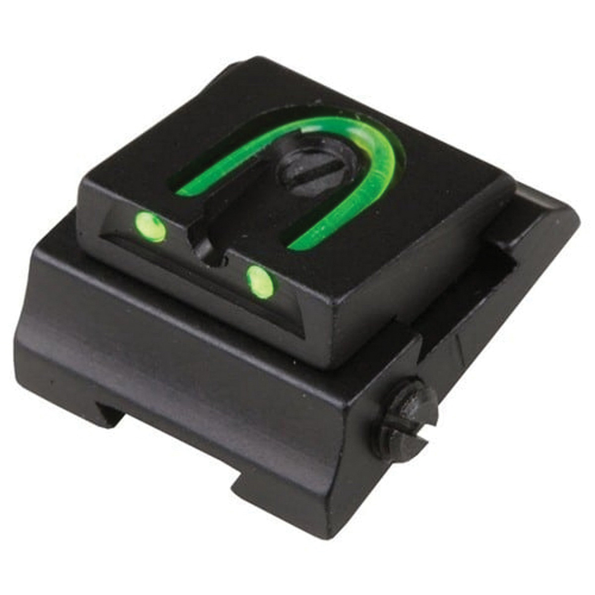 Williams Gun Sight Fiber Optic WGOS Sight Rear Adjustable, Green - Williams Gun Sight