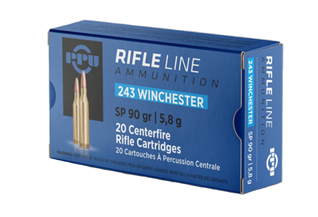 Prvi Partizan .243 Winchester SP 90gr 20 Rounds Ammunition - PP2431 - Prvi Partizan