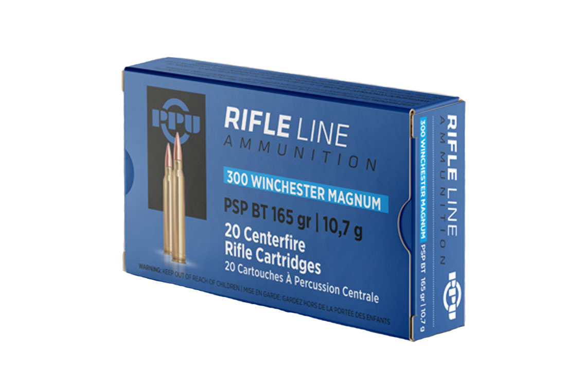 Prvi Partizan .300 Winchester Magnum SPBT 165gr 20 Rounds Ammunition - PP3002