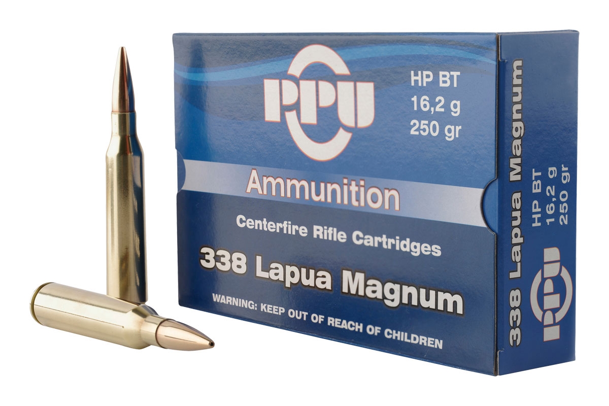 Prvi Partizan .338 Lapua Magnum HPBT 250 gr 10 Rounds Ammunition - PP338H - Prvi Partizan