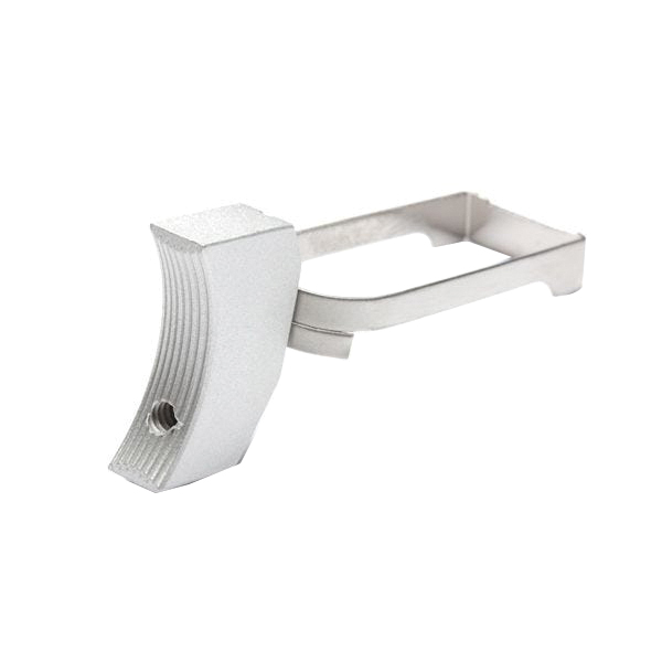 Wilson Combat Long Pad Ultralight Match Trigger, Silver - Wilson Combat