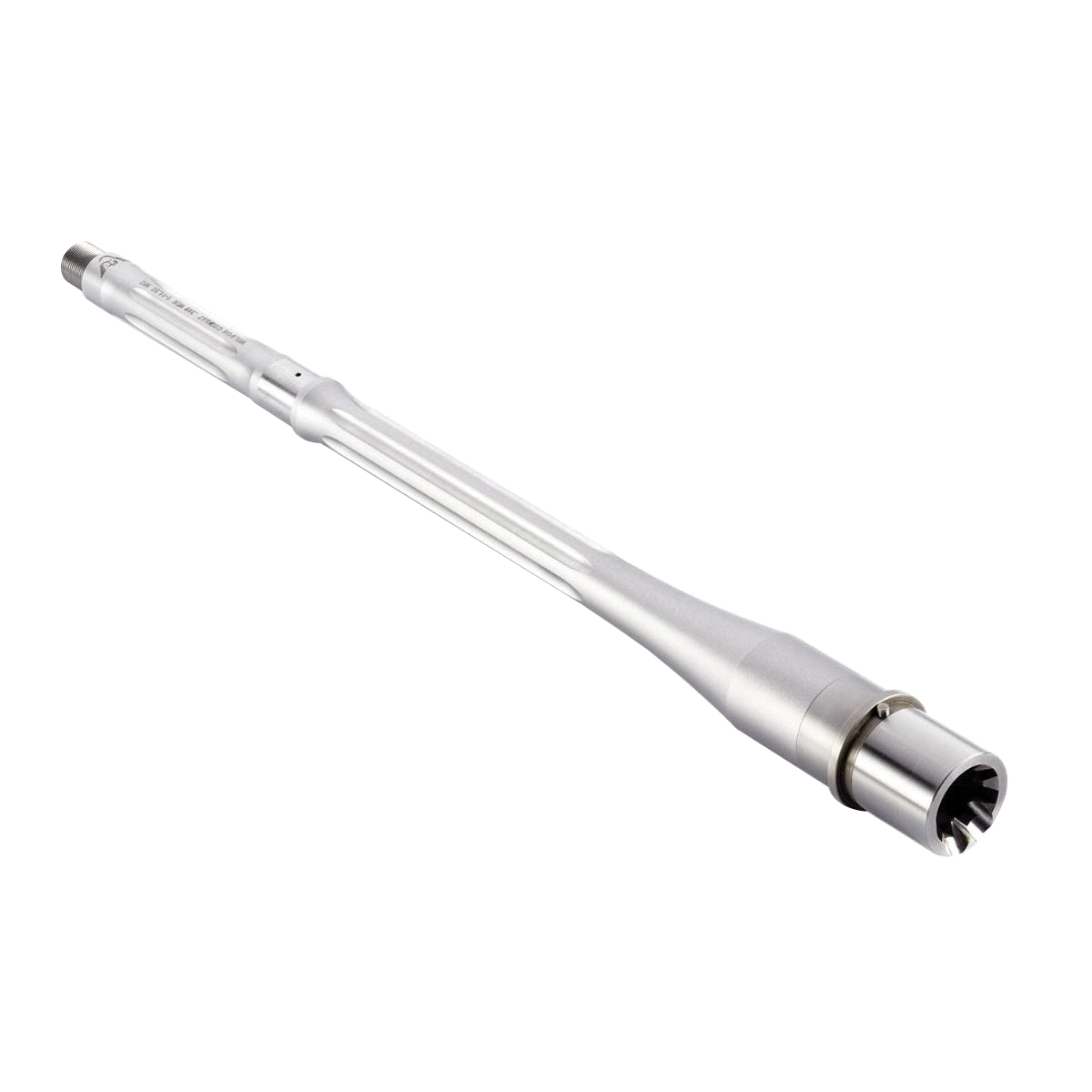 Wilson Combat Button Rifling Fluted Recon Tactical Barrel .308 Win 16", Stainless - Wilson Combat