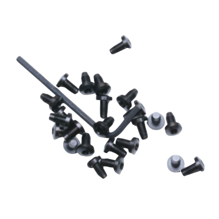 Wilson Combat 24-Pack Hex Head Grip Screw Fits 1911 Commander, Blue - Wilson Combat