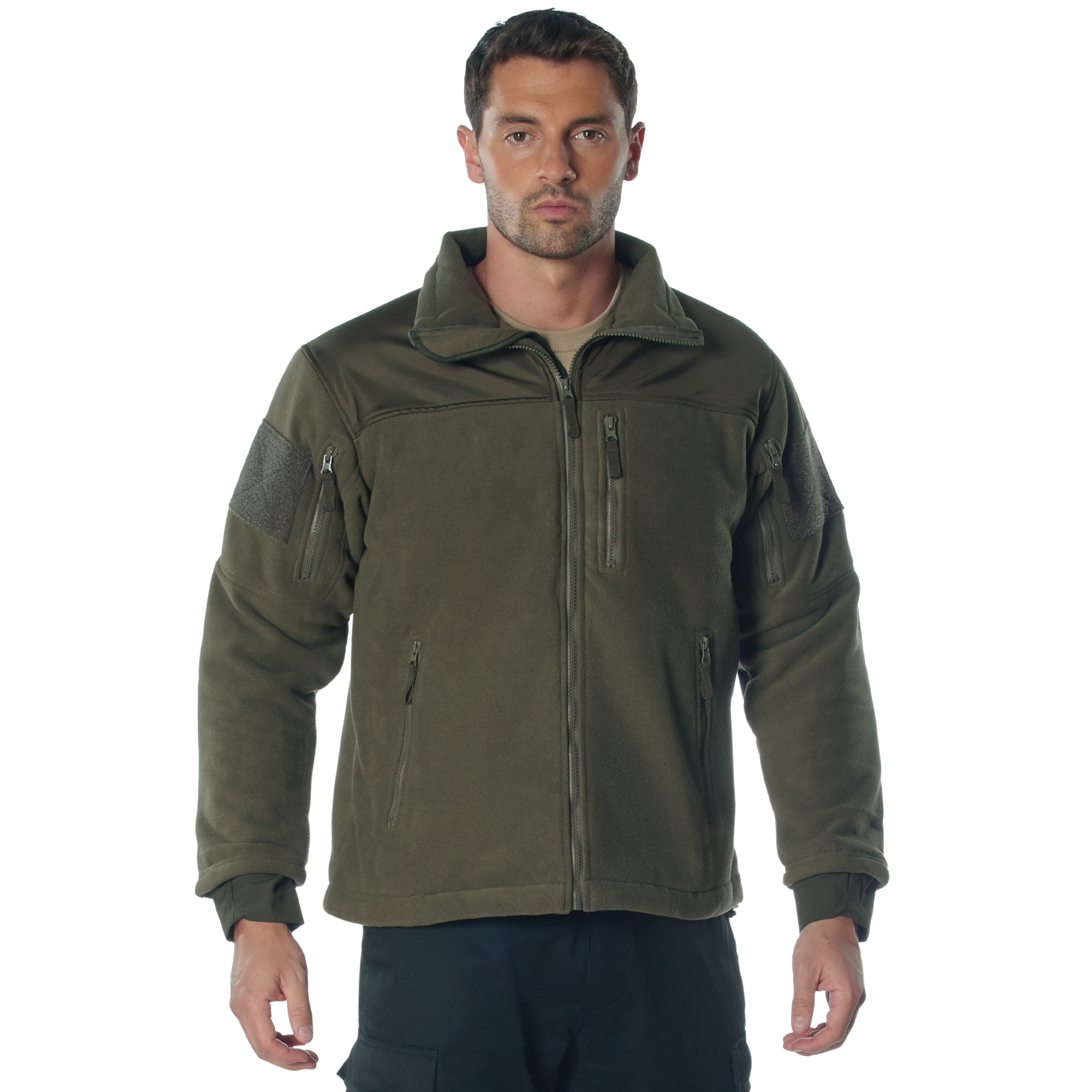 Rothco Rothco Spec Ops Tactical Fleece Jacket - Olive Drab, Medium