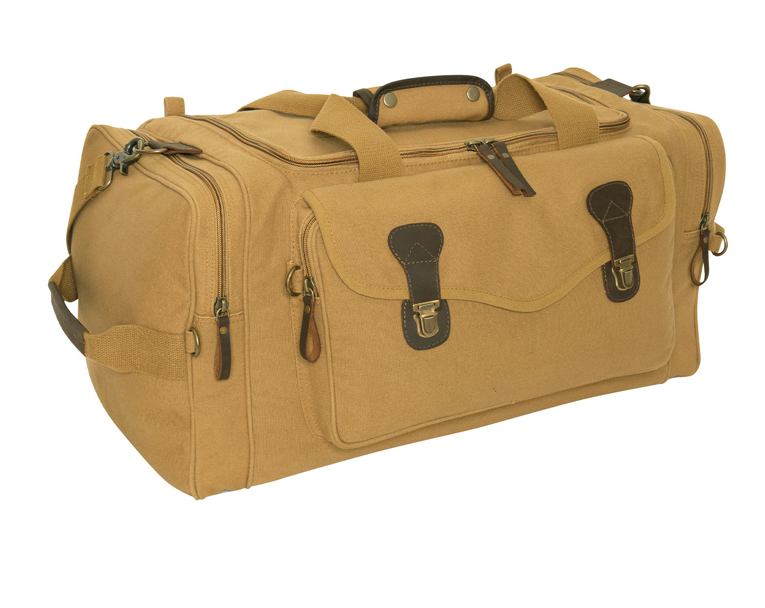 Rothco Rothco Canvas Long Weekend Bag - Coyote Brown