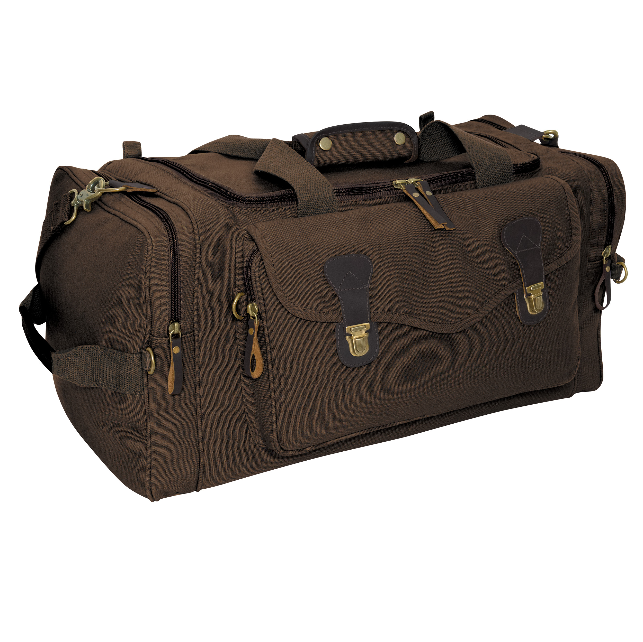 Rothco Rothco Canvas Long Weekend Bag - Brown