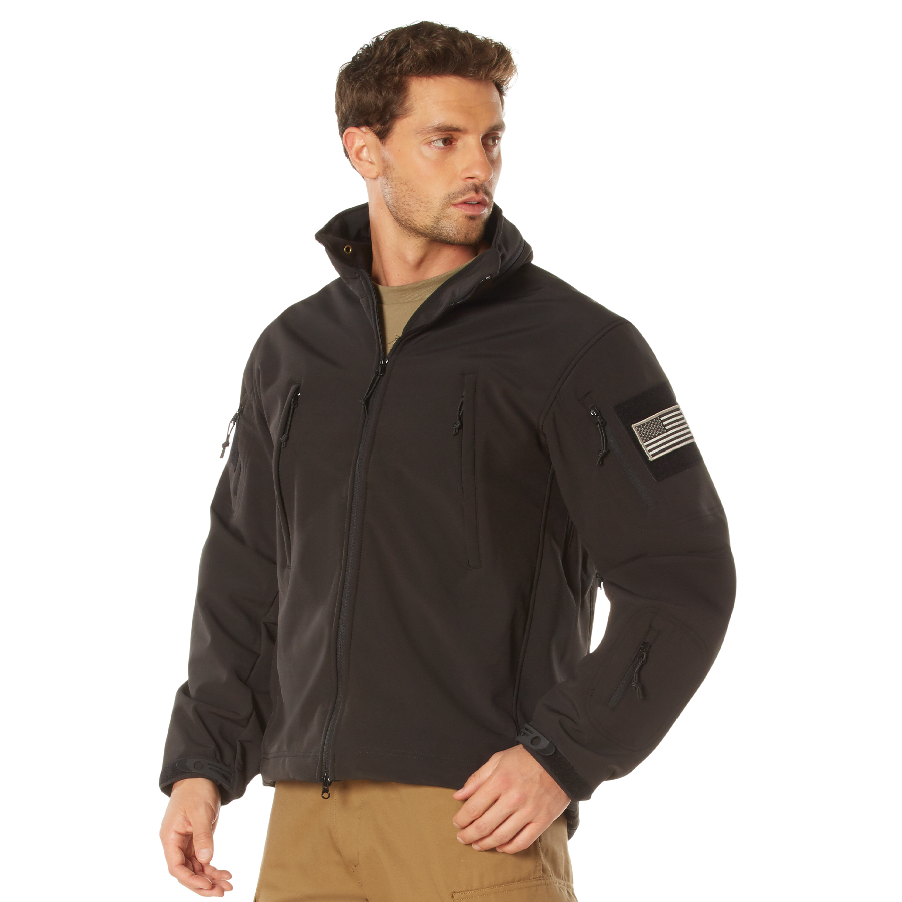 Rothco Rothco Special Ops Soft Shell Jacket - Black, Medium