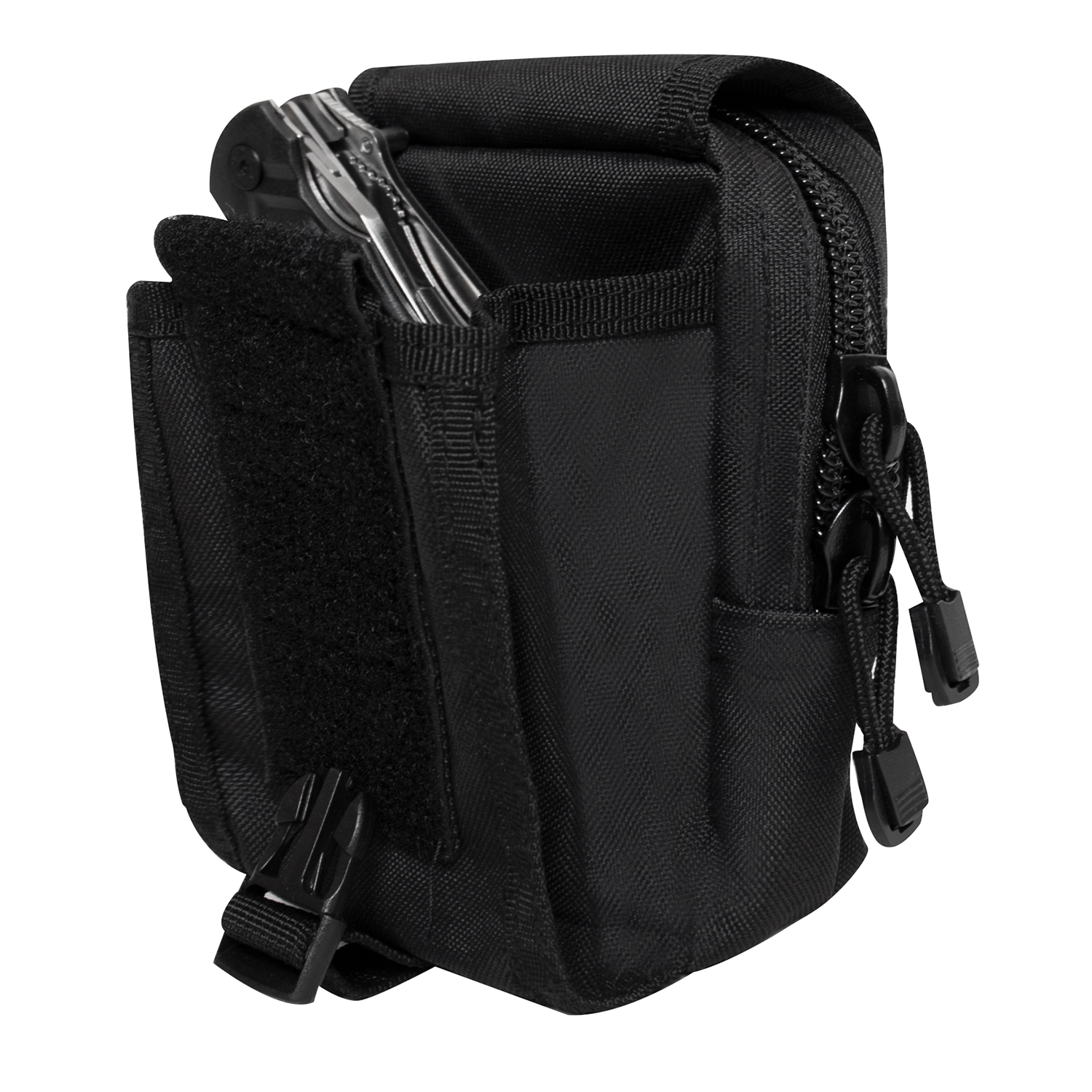 Rothco Molle Compatible Edc Everyday Carry Accessory Pouch - Black