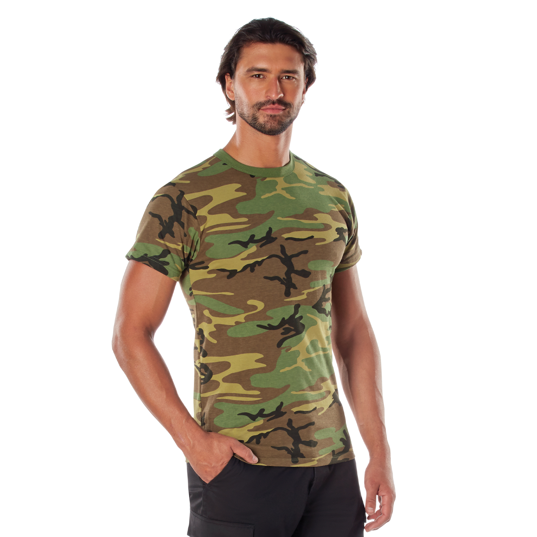 Rothco Rothco Heavyweight Camo T-Shirt - Medium