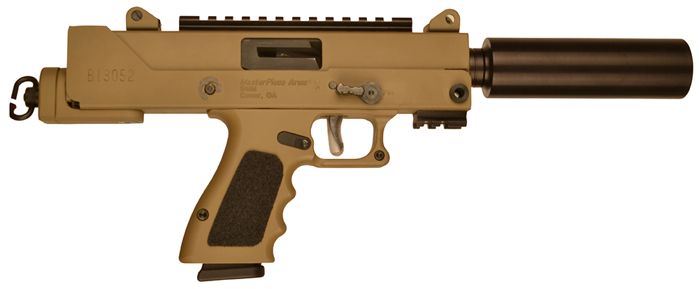 Masterpiece Arms Defender 9mm 17+1 Pistol, Black - MPA30DMG - Masterpiece Arms