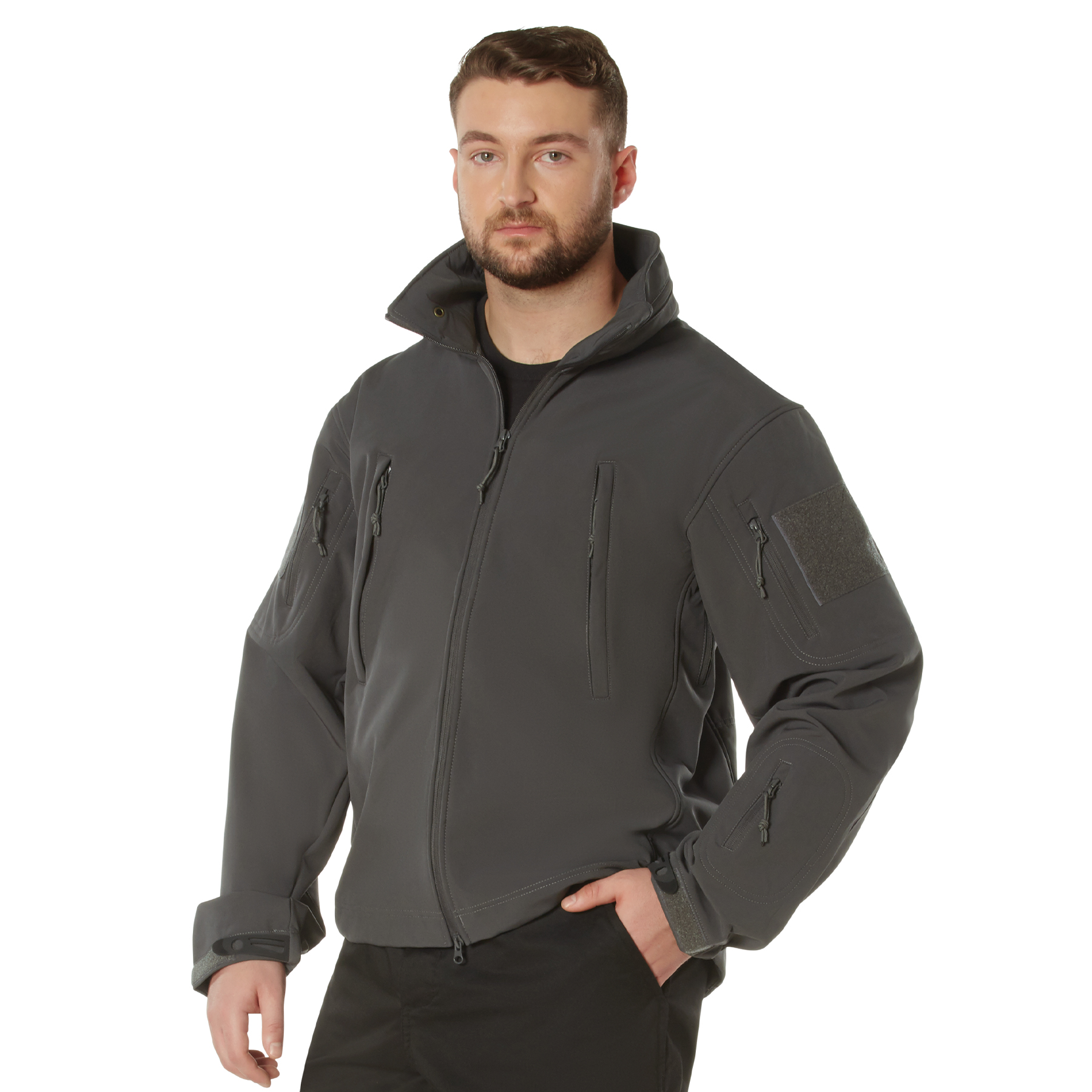 Rothco Rothco Special Ops Soft Shell Jacket - Gunmetal Grey, 2X-Large
