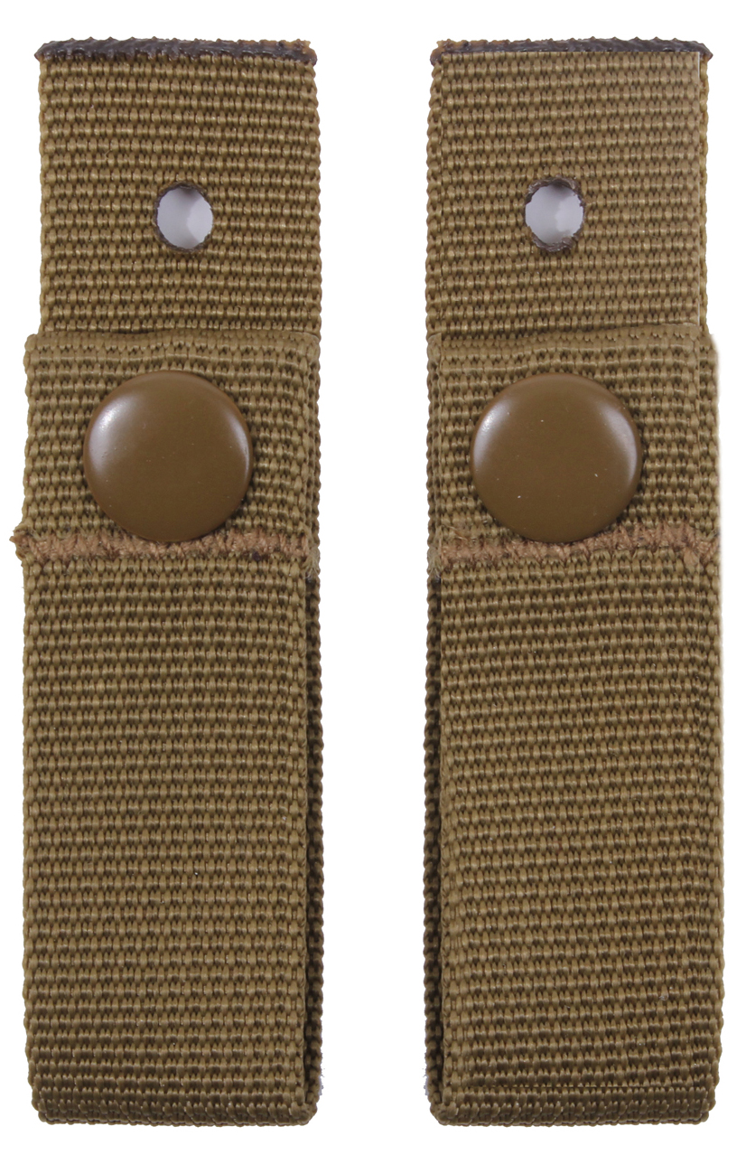 Rothco Mich Helmet Goggle Straps - Coyote Brown - Rothco