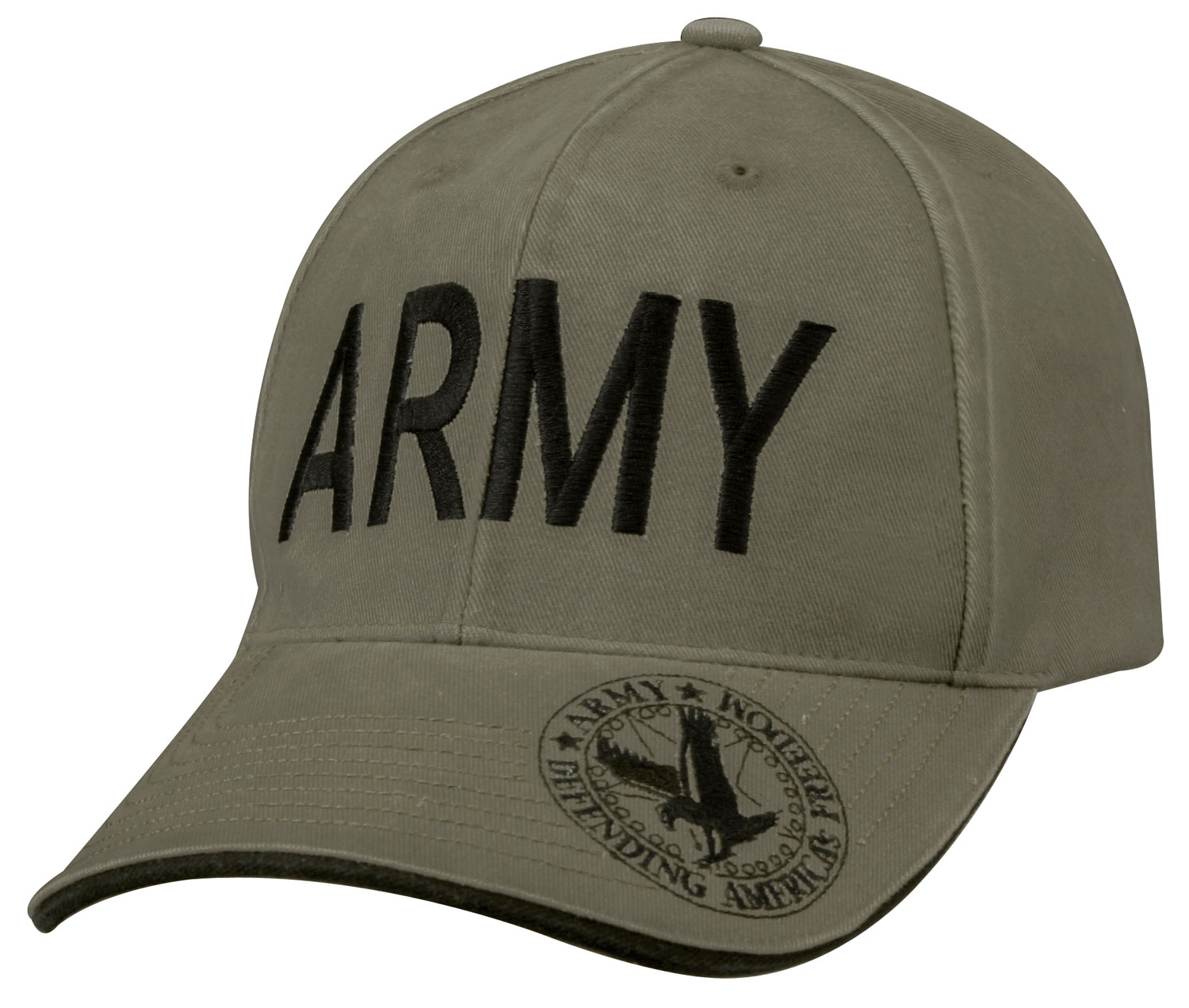 Rothco Rothco Vintage Deluxe Army Low Profile Insignia Cap - Olive Drab