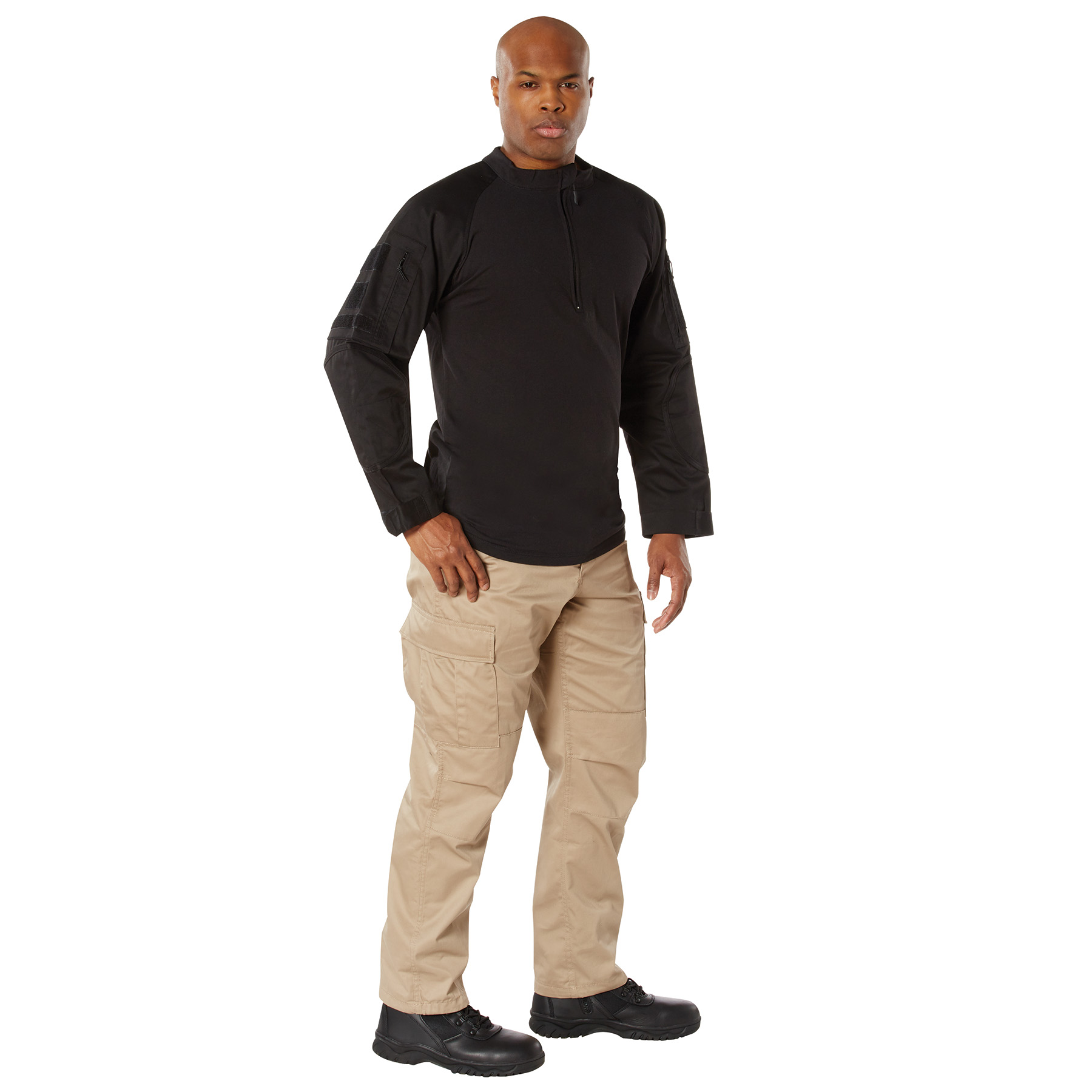 Rothco Rothco 1-4 Zip Military Fire Retardant Nyco Combat Shirt - 2X-Large