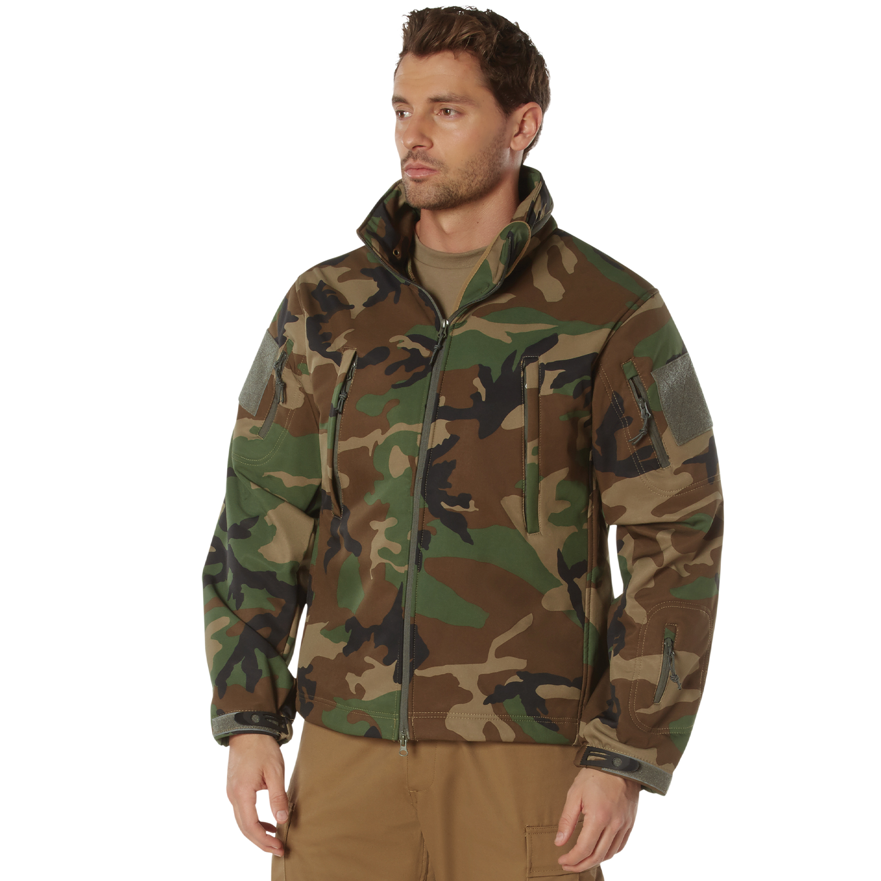 Rothco Rothco Special Ops Soft Shell Jacket - Woodland Camo, 3X-Large