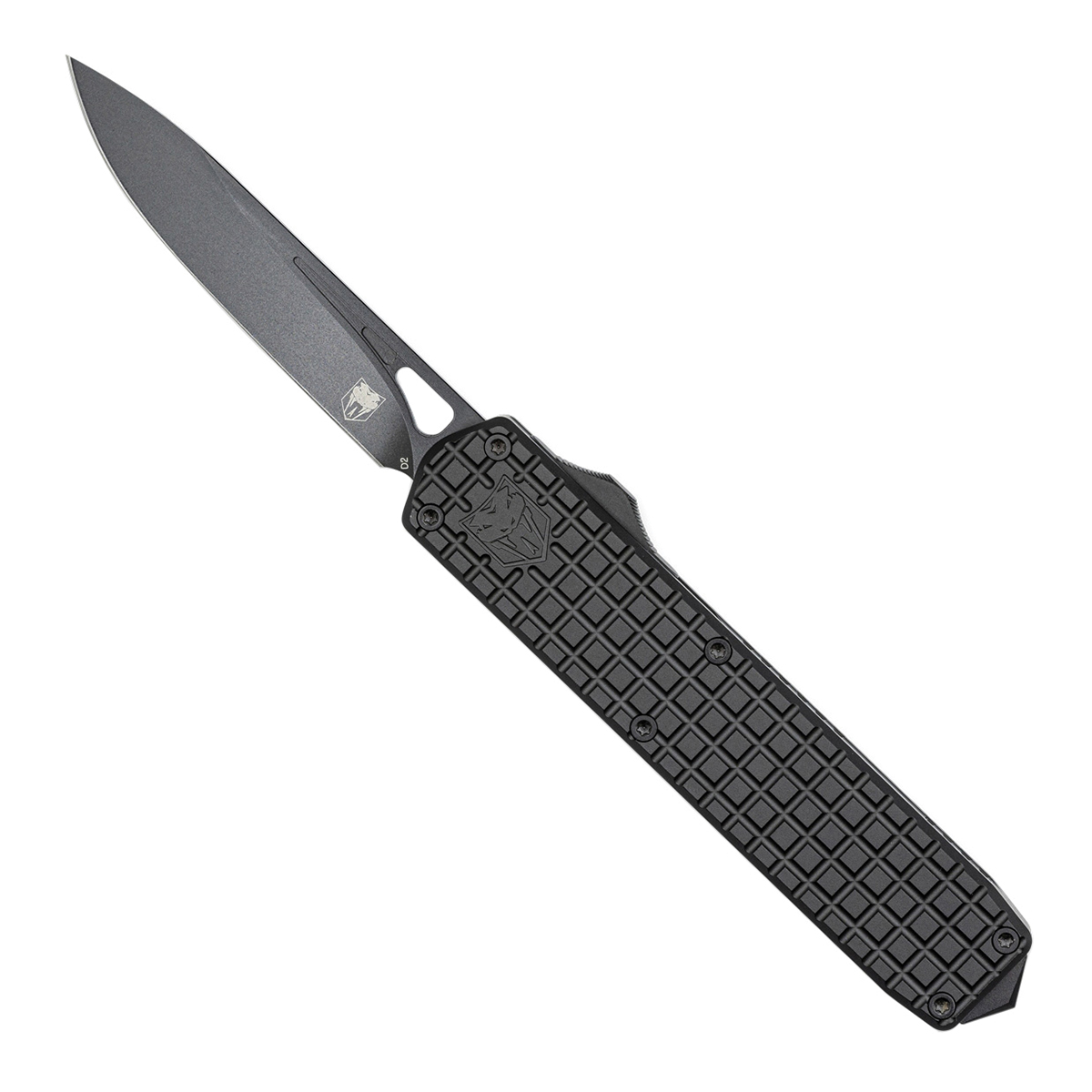 CobraTec Knives Mamba Folding/OTF Knife Black - Ideal for Everyday Carry and Self-Defense - CTBM - Cobra Tec Knives Llc