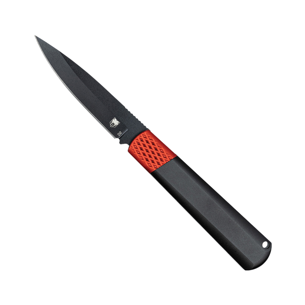 CobraTec Knives Gideon Hidden Release Folding Knife Drop Point Black/Red - Excellent for Tactical and Everyday Use - CTGHRBRB - Cobratec Knives Llc