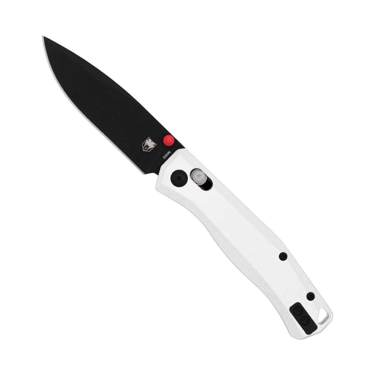 CobraTec Knives Regent EDC Folding Knife Drop Point Silver - Smooth Action, Ideal for Everyday Carry and Tactical Use - CTRGTSIL