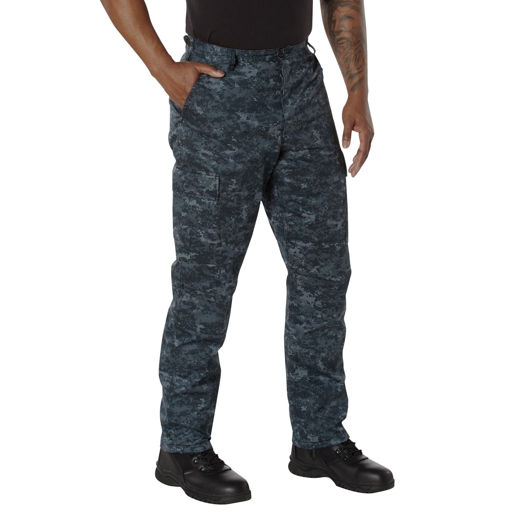 Rothco Rothco Digital Camo Tactical Bdu Pants - Midnight Digital Camo, Medium