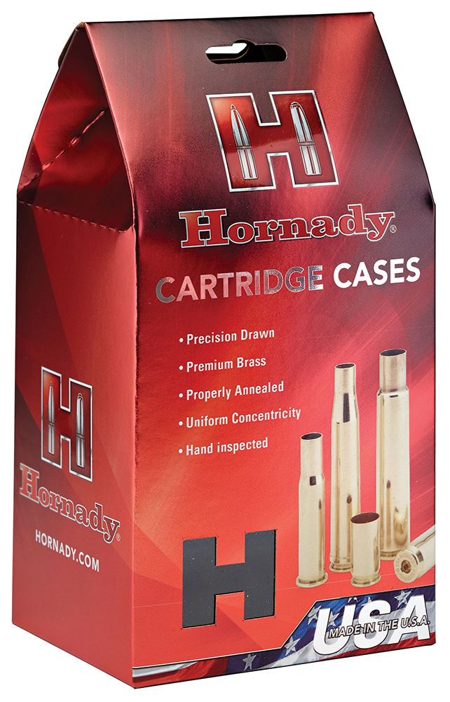 Hornady .44 Rem Mag Unprimed Brass Cartridge Case, 100/pack - 8750 - Hornady