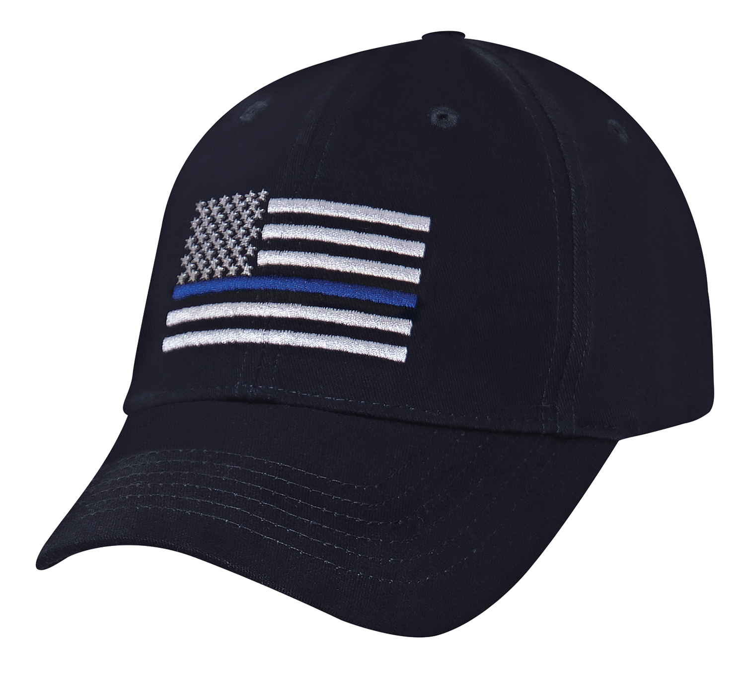 Rothco Rothco Thin Blue Line Flag Low Profile Cap - Navy Blue