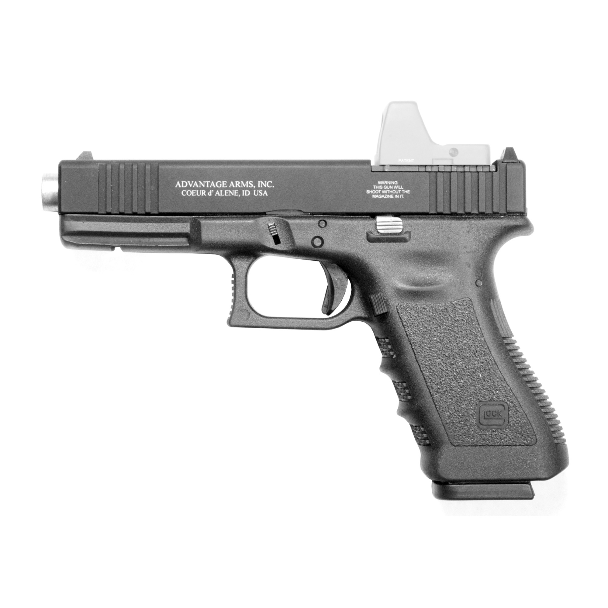 Advanced Armament .22LR Optics Ready Conversion Kit, 4.49" Barrel for Glock 17,22 - AAC1722G3MODCA - Advanced Armament