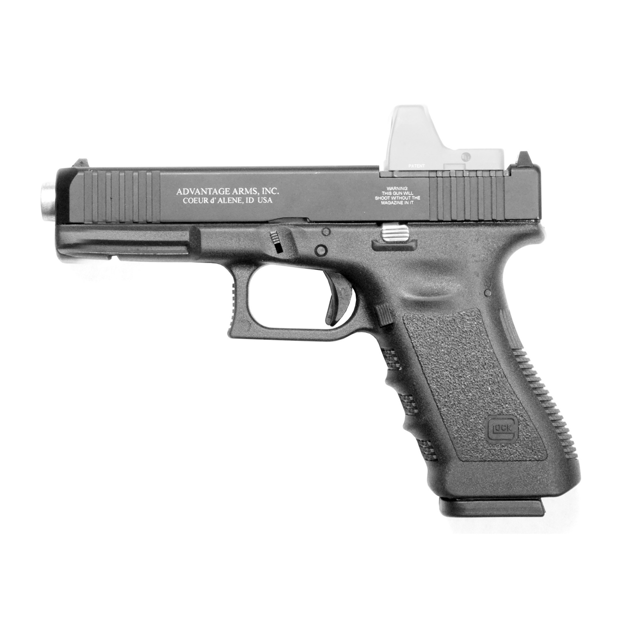 Advanced Armament .22LR Optics Ready Conversion Kit, 4.49" Barrel for Glock 17,22 - AAC1722G4MODCA - Advanced Armament