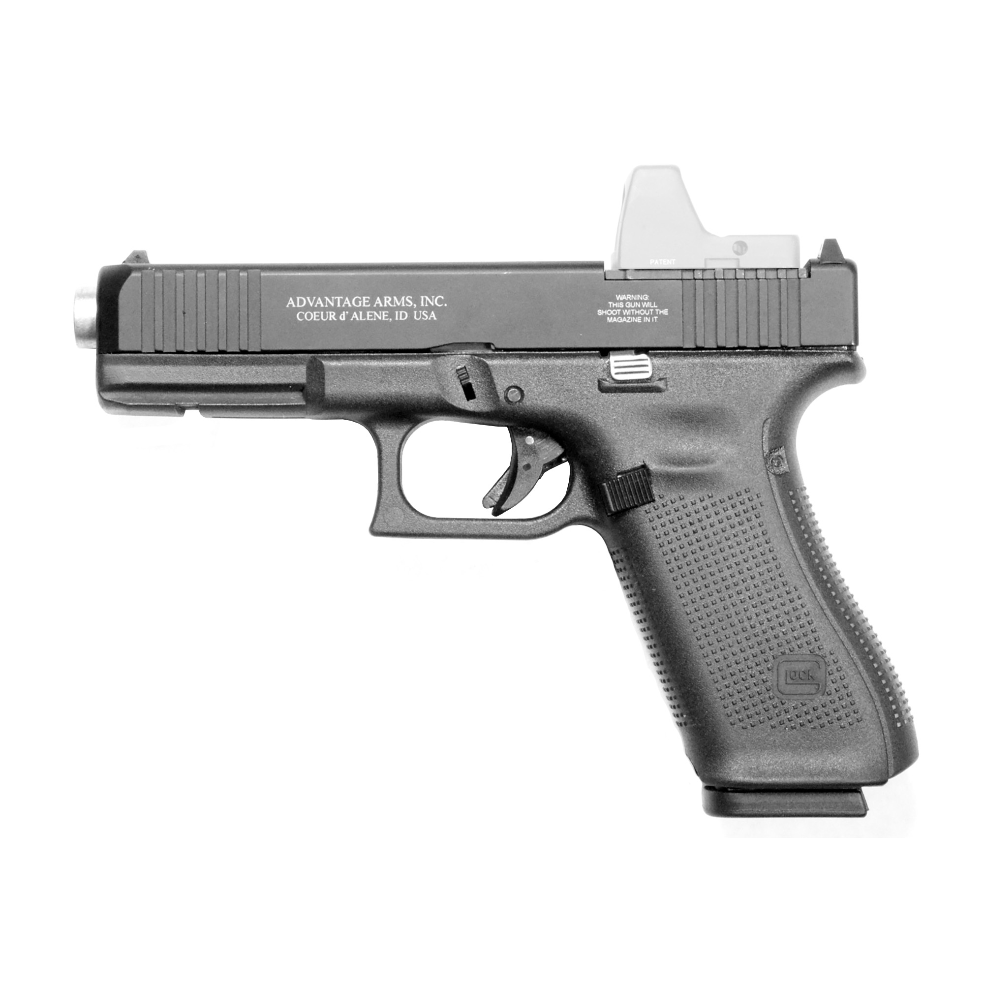 Advanced Armament .22LR Optics Ready Conversion Kit, 4.49" Barrel for Glock 17,22 - AAC1722G5MODCA - Advanced Armament
