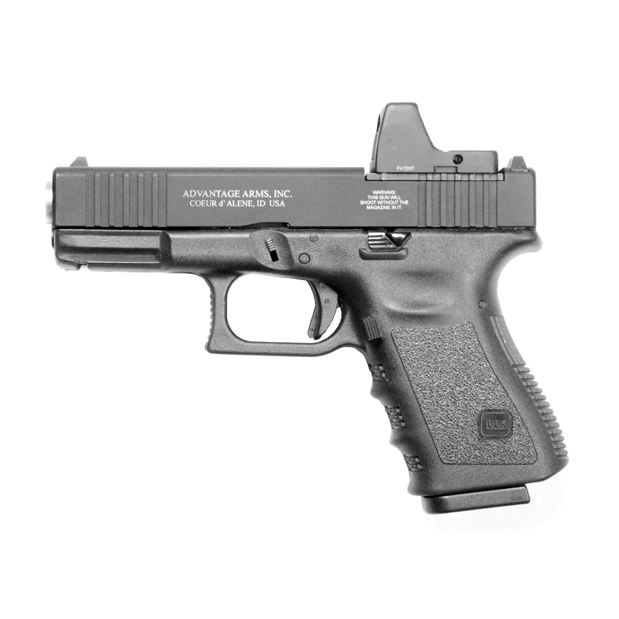 Advanced Armament .22LR Optics Ready Conversion Kit, 4.02" Barrel for Glock 19,23 - AAC1923G3MODCA - Advanced Armament