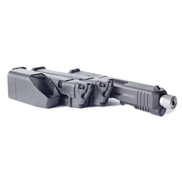 Advantage Arms Mod Conversion Kit 9mm/.40 S&W/.22LR Fits Glock Gen 1-5 G26/G27, Black - Advantage Arms