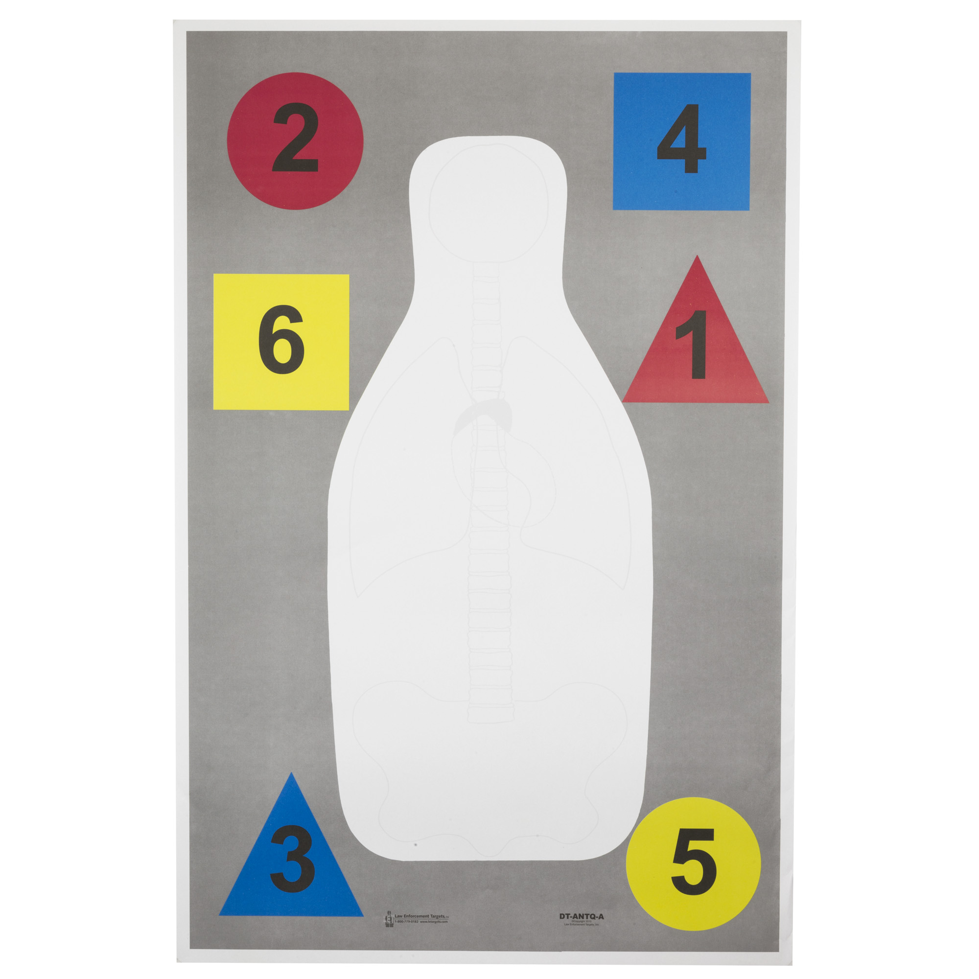 Action Target Anatomy And Command Training Target Target DT-ANTQ-A-100 - Action Target