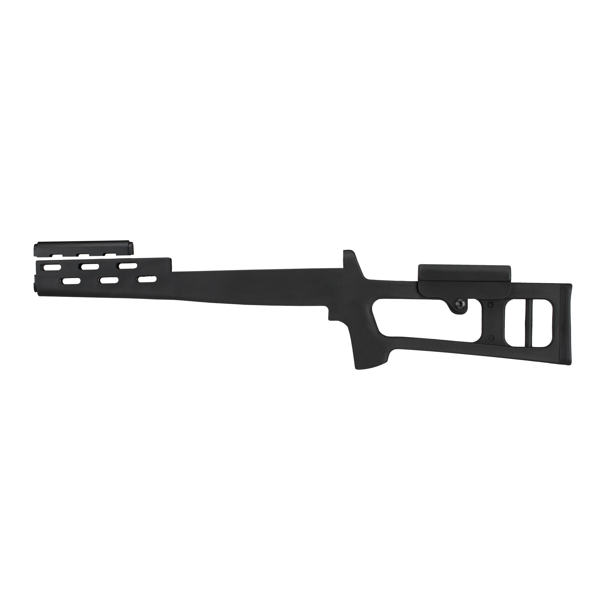 ATI Outdoors Black, Glass Filled Nylon, Thumbhole, SKS - Ati