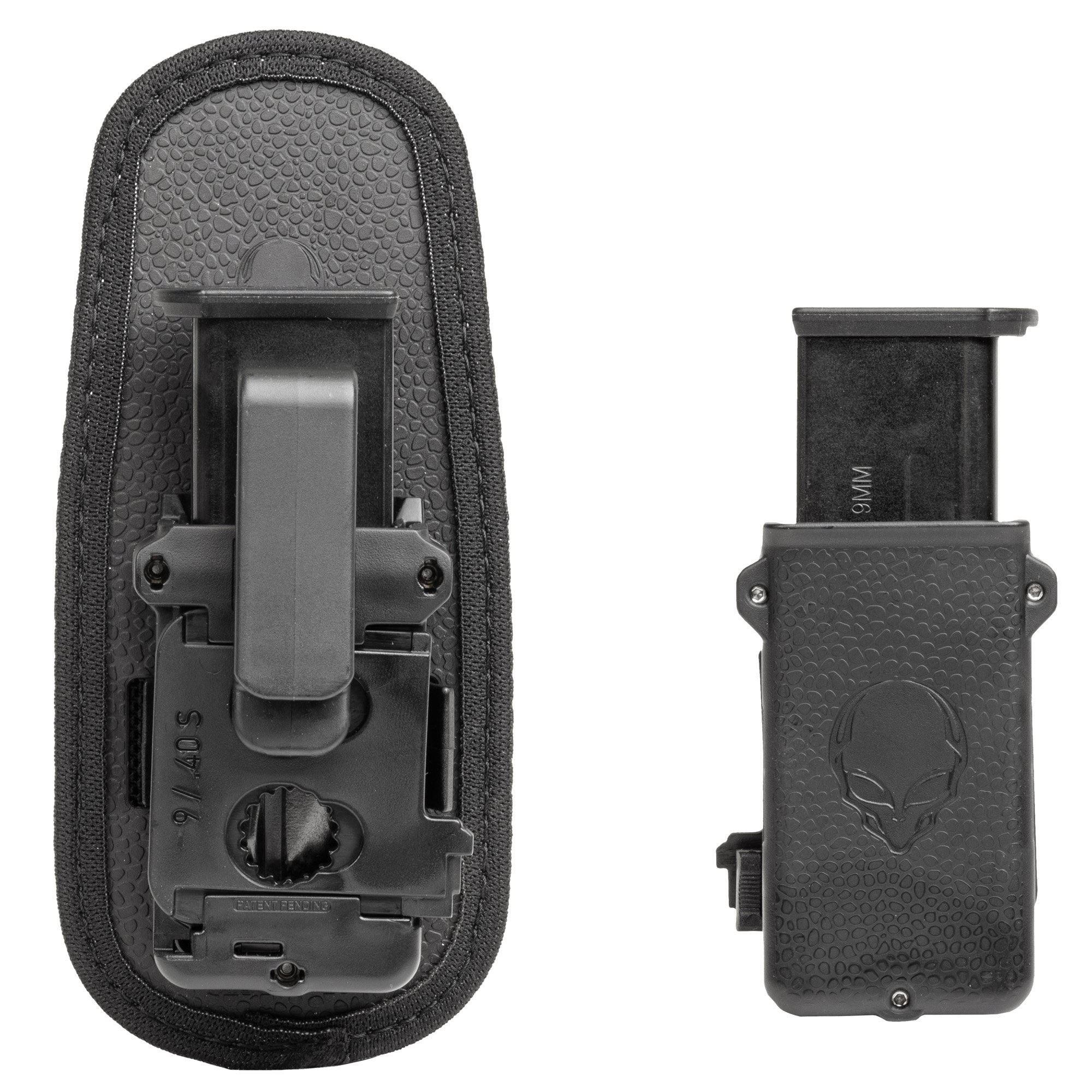 Alien Gear Single Mag Carrier Magazine Pouch, Black - CMCS2D - Alien Gear