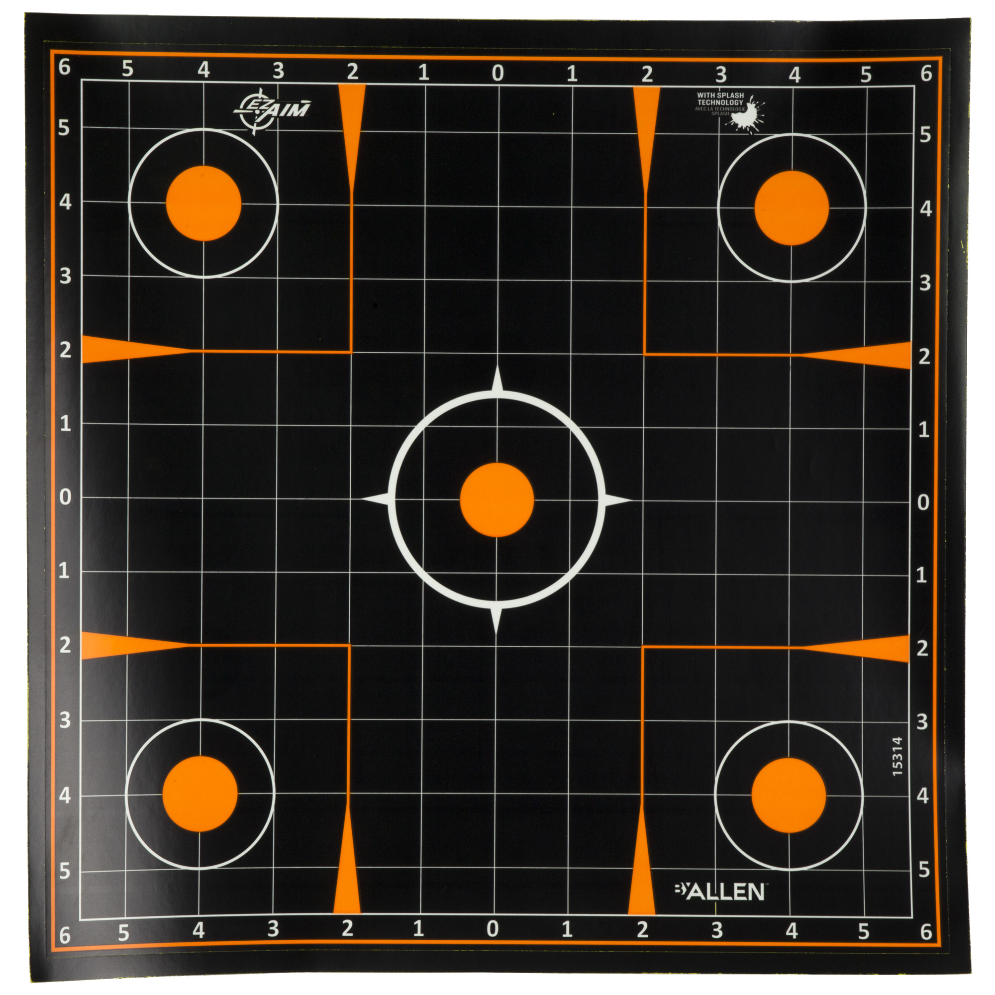 Allen EZ AIM Adhesive Paper Target - 1531410 - Allen